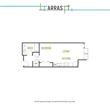 Studio A 3 1-503 floor plan